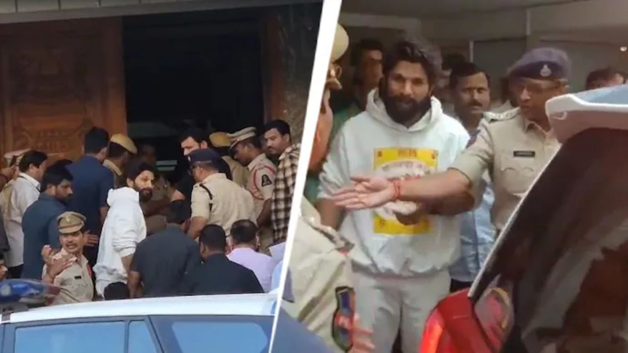 allu arjun arerested