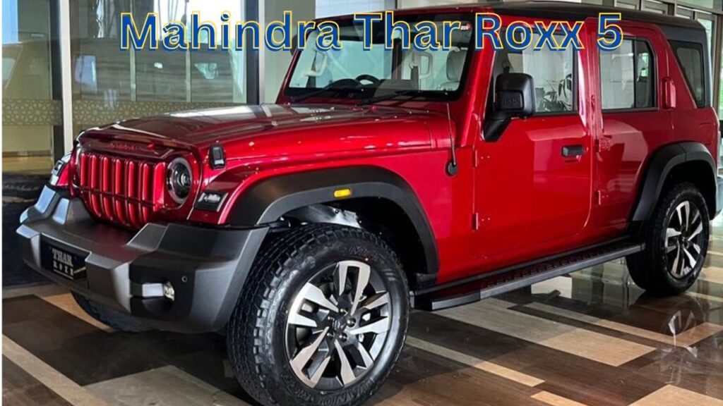 Mahindra Thar Roxx 5